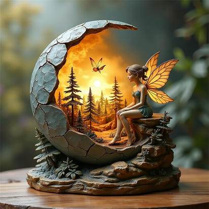 Crescent Moon Fairy Tabletop Decor™